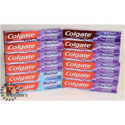 LOT OF NEW TOOTHPASTE.