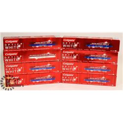 LOT OF NEW TOOTHPASTE.