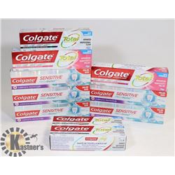 LOT OF NEW TOOTHPASTE