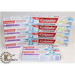 LOT OF NEW TOOTHPASTE