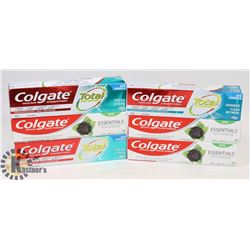 LOT OF NEW TOOTHPASTE