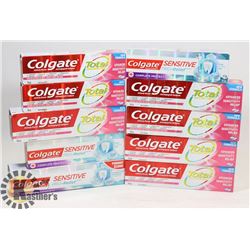 LOT OF NEW TOOTHPASTE