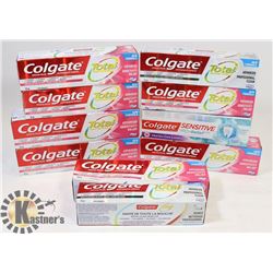 LOT OF NEW TOOTHPASTE