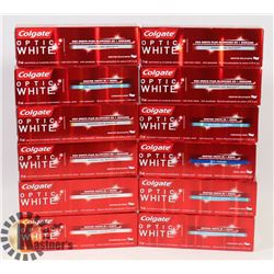 LOT OF NEW TOOTHPASTE