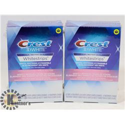 LOT OF NEW CREST TEETH WHITENING STRIPS.