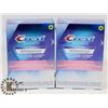 Image 1 : LOT OF NEW CREST TEETH WHITENING STRIPS.