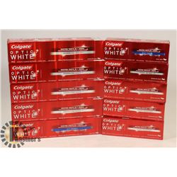 LOT OF NEW TOOTHPASTE