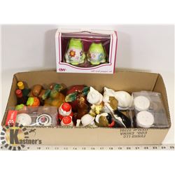LOT FO 12 MISCELLANEOUS SALT & PEPPER