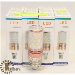 LOT OF 12 NEW LED LIGHT BULBS - 3000K