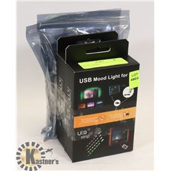 LOT OF 4 NEW TV/GAMING MONITOR  LED LIGHT KITS