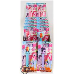 CASE OF 12 MY LITTLE PONY PEZ DISPENSERS