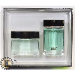 MEN'S MONT BLANC PRESENCE GIFT SET WITH SPRAY AND