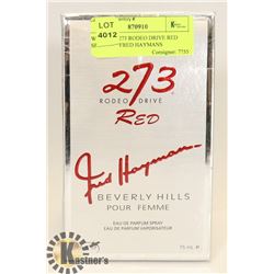 WOMAN'S 273 RODEO DRIVE RED SPRAY BY FRED HAYMANS