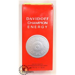 MENS 50 ML ENERGY BY DAVIDOFF CHAMPION