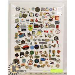 LAPEL PIN COLLECTION.