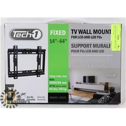 NEW FIXED TV WALL MOUNT FOR TV'S 14" TO 44"