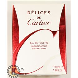 WOMAN'S DELICES DE CARTIER 50 ML SPRAY BY PARFUMS
