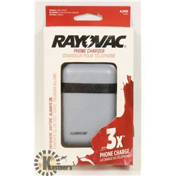 NEW RAYOVAC PHONE CHARGER / POWER BANK