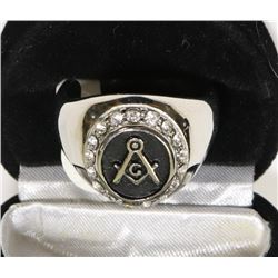 FREE MASONS SZ 12.5 RING