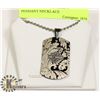 Image 1 : HARLEY DAVIDSON DOG TAG PENDANT NECKLACE