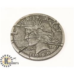 BATMAN DARK KNIGHT HARVEY'S TWO FACE COIN