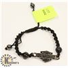 Image 1 : CHROME BLACK HARLEY DAVIDSON BRACELET