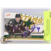 Image 1 : MIKE MODANO MCDONALDS AUTOGRAPHED HOCKEY CARD.