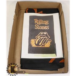 ROLLING STONES HOT LICKS BANNER.