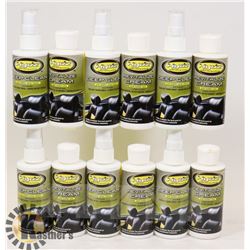 LOT OF HYDZ LEATHER CLEANER & CREAM