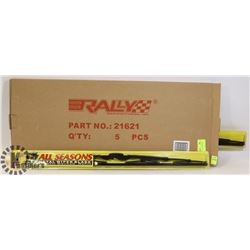 PACK OF 5 NEW 21" ALL SEASON WIPER BLADES