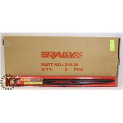 PACK OF 5 NEW ULTRA VISION 26" WIPER BLADES