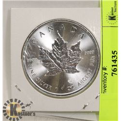2017 CANADIAN 1 OUNCE .999 FINE SILVER $5 COIN.