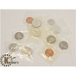 LOT OF ASSORTED SEALED PROOF LIKE 1963-65 COINS