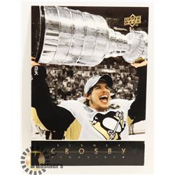 SIDNEY CROSBY PITTSBURGH PENGUINS OVERSIZED CARD