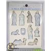Image 1 : 10PC PORCELAIN NATIVITY SET.
