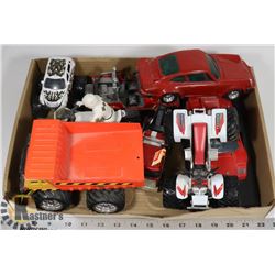 FLAT OF ASSORTED VEHICLES.