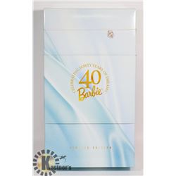 CELEBRATING 40 YEARS OF DREAMS BARBIE.