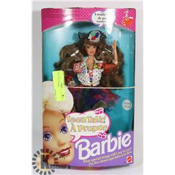 TEEN TALK BARBIE.