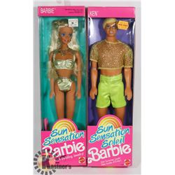 SUN SENSATION BARBIE & KEN.
