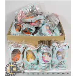 BOX OF MADAME ALEXANDER MCDONALDS TOYS.