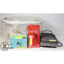 LOT OF ASSORTED ELECTRONICS AND MISCELLANEOUS.