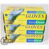 Image 1 : 3 BOXES OF KEEP KLEEN NITRILE POWDER FREE SIZE S