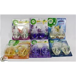 BAG OF ASSORTED AIR WICK AIR FRESHENERS