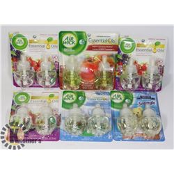 BAG OF ASSORTED AIR WICK AIR FRESHENERS