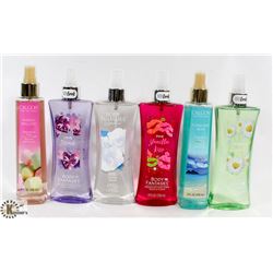 BAG OF ASSORTED CALGON FRAGRANCE MISTS