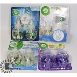 BAG OF ASSORTED AIR WICK AIR FRESHENERS