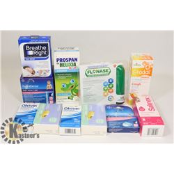 LOT OF ASSORTED MEDICINE.