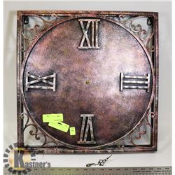 SQUARE DECORATIVE CLOCK