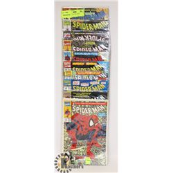 GROUP OF COLLECTORS SPIDERMAN COMICS.