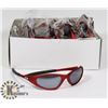 Image 1 : BOX OF RED OAKLEY STYLED SUNGLASSES